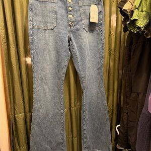 Time and Tru Women's Denim Flare Jeans